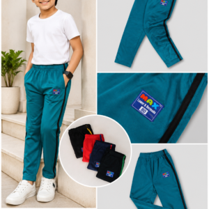 Boys Side-Stripe Track Pants